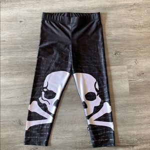 Terez for SoulCycle skull leggings